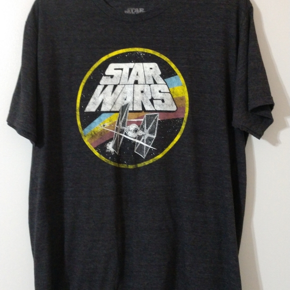 Star Wars T Shirt Gray XL Mens - Picture 1 of 4